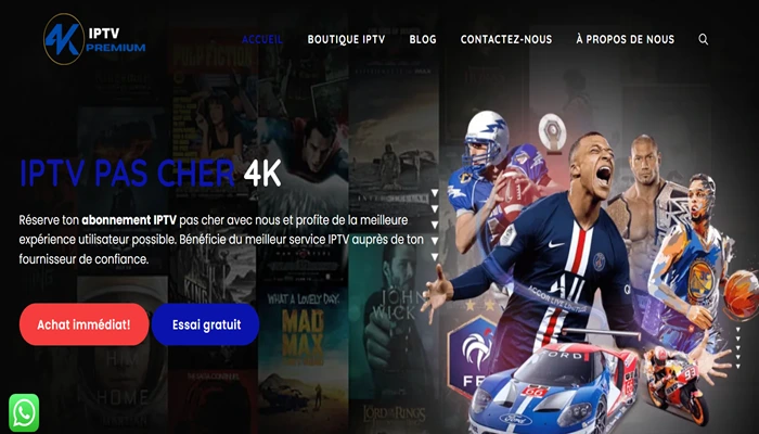 iptv pas cher 4k en france