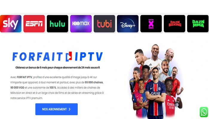 FORFAIT IPTV